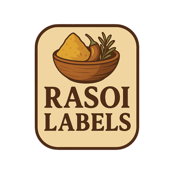 Rasoi Labels - Kitchen Stickers of Highest Quality